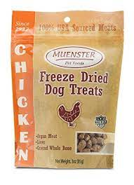 Muenster Natural Freeze Dried Chicken Treats 1 Bag More Info Could Be Found At The Image Url It Is An Af Freeze Dried Dog Treats Dog Snacks Natural Chicken