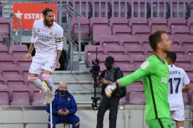 🏆 13 times european champions 🌍 fifa best club of the 20th century 📱 #realfootball | 🙌 #rmfans bit.ly/rmspecialshirts. Fc Barcelona 1 3 Real Madrid El Clasico Result Sergio Ramos Penalty Seals Los Blancos Win London Evening Standard Evening Standard