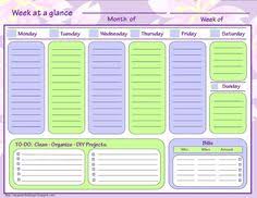 Free Printable To-Do Lists – Cute & Colorful Templates | Pinterest ...