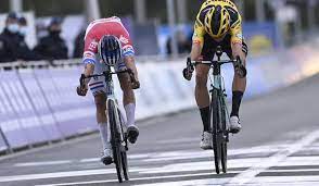Mathieu van der poel (kapellen, 19 januari 1995) is een in belgië geboren nederlands veldrijder, wegwielrenner en mountainbiker. Van Der Poel It Was The Sprint Of My Life