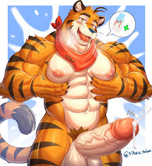 Post 5194777: Frosted_Flakes Kelloggs mascots RitoruTaiga Tony_the_Tiger