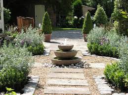 A Formal Courtyard Garden Near York Designer Garden Courtyard Garden Garden Design Garden Steps