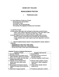 Contoh metde pelaksanaan proyek dalam lelang by witrikuswanto in types > instruction manuals. Manajemen Proyek