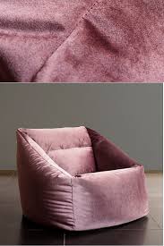 Pink Velvet Bean Bag Pink Chair Bean Bag Living Room Pink Chairs Living Room Pink Chair