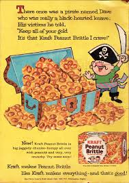 Ad For Kraft Peanut Brittle Inside Front Cover Of January 1961 Walt Disney Comics And Stories Peanut Brittle Chocolate Peanuts Peanut