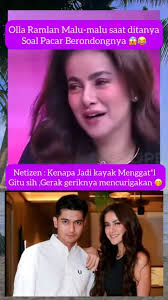Olla Ramlan mengakui tengah menjalin hubungan dengan seorang pria yang  usianya jauh lebih muda. Namun, Olla memilih untuk belum mengungkap  identitas sang kekasih kepada publik., Olla Ramlan menyebut ...