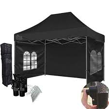 Black absorbs light at all visual frequencies, and radiates it back at lower (infrared) frequencies (heat). Black 10 15 Heavy Duty Canopy With Walls Outlet Tags Canopies Canada Canopies Tents Banner Flags