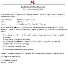 Surat keterangan berhenti bekerja dari perusahaan paklaring. Contoh Surat Paklaring Cara Golden