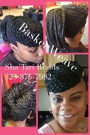 Basket Weave Braids By Sha Tari Braid Weave Salon Braids With Weave Natural Hair Styles Basket Weave Braid