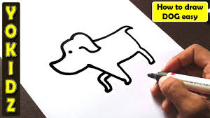 If your kids are into cartooning they will love this one for. How To Draw Dog Easy Youtube