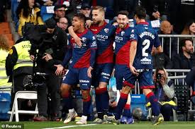 Real madrid vs huesca zinedine zidane has decided to line up his attacking trident of eden hazard , karim benzema and marco asensio for real madrid 's match at home to huesca on saturday. Real Madrid Vs Huesca La Liga 2018 19 Live Score Lineups And Updates Daily Mail Online