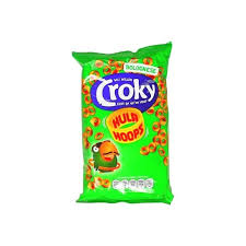 Croky Hula Hoops Bolognese 100 Gr Chips De Pomme De Terre Chips De Pomme Huile De Tournesol