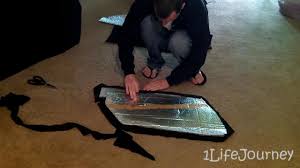 4.4 out of 5 stars 34 save 14% Van Build Part 16 Covering The Reflectix Window Covers In Black Fabric Blackout Windows Youtube