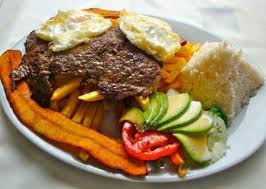 Bistec A Lo Pobre Peruano Bisteck A Lo Pobre Bistec A Lo Pobre Gastronomia Peruana Bistec