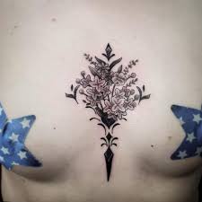 Downtown columbia, mo the doctors office down the street from my neighborhood. Sternum Wildflower Bouquet By Jen Simpson At Iron Tiger Tattoos Columbia Mo Tattoos