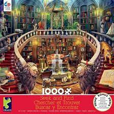 Jigsaw puzzle games can be easy or complex, requiring good memory and organization skills to complete successfully. Seek And Find Antique Library 1000pc Jigsaw Puzzle By Ceaco Jigsaw Puzzles 1000 Piece Jigsaw Puzzles Puzzle