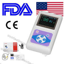 Ultimately, pulse oximetry is instrumental in assessing the patient's general respiratory function and constantly monitor the degree of saturation and heart rate. Contec Fda Color Tft Handheld Pulse Oximeter Software Spo2 Pr Monitor Cms60d