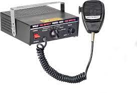 Amazon Com Wolo 4100 The Deputy 100 Watt Electronic Siren P A System And Radio Rebroadcast 12 Volt Electronics