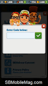 Subway Surfers Promo Codes 2020 100 Codes Sb Mobile Mag Subway Surfers Surfer Subway