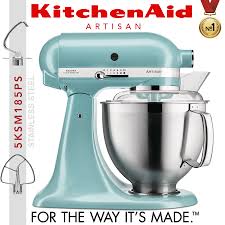 Kitchenaid artisan stand mikser 4 8 l. Kitchenaid Artisan Stand Mixer 5ksm185ps Azzure Blue Cook