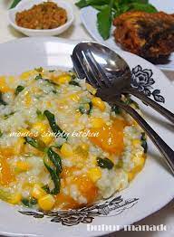 Cara membuat bubur ayam cina ala restoran resep bubur ayam cina ala restoran sederhana spesial masakan china (chinese food) asli enak. Bubur Manado Praktis Monic S Simply Kitchen