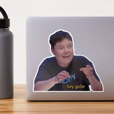 Hey Girlie [with text]" Sticker for Sale by ApMc