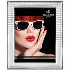 Marco plata ley 925m BELTRAMI laminado foto 13x18mm. [9698]