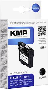 This reset utility is full pro version is free! Kmp Ink Replaced Epson T1801 18 Compatible Black E158 1622 4801 Conrad Com