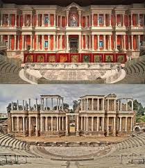 Maybe you would like to learn more about one of these? Roman History On Twitter Reconstruction Of Theatre Of Merida Spain Inaugurated In The Year 8 Bc Roman History Has An Interactive Facebook Group You Can Join At Https T Co Ml5glgysva Https T Co Npc07rqeou
