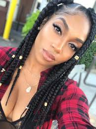 Check out the 61 best jumbo box braids hairstyles we think. 61 Best Jumbo Box Braids Hairstyles Page 4 Of 6 Stayglam