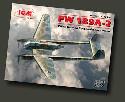0 watchers2k page views1 deviation. Icm 72292 Fw 189a 2 Wwii German Reconnaissance Plane
