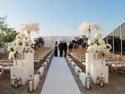 Wedding At The Rooftop At Tribeca Rooftop Eclecticandrustichomedecor Rooftop Wedding Ceremony Rooftop Wedding Decor Rooftop Wedding