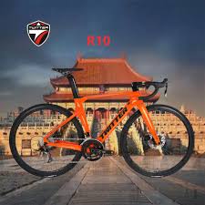 تويتر دراجة R10-RS-22S خط سحب النفط مكبح قرصي 700C الترا ضوء T800 ألياف  الكربون الطريق دراجة برميل مضخة 12*142 مللي متر - AliExpress
