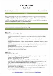 Many elements of resume format and style are the same on a bank job resume as on. Bank Clerk Resume Samples Qwikresume