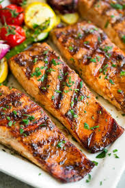 5 Ingredient Marinated Grilled Salmon Grilled Salmon Recipes Grilled Salmon Bbq Recipes