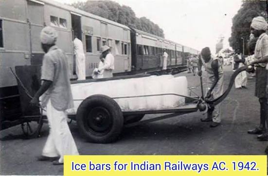 WHEN AC COACHES IN FRONTIER MAIL WERE COOLED WITH ICE BLOCKS The Frontier Mail, flagged off on 1st September 1928, from Colaba Terminus, was the first luxurious and prestigious train in the