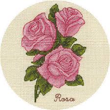 This can be stitched in one evening and… Panna Small Bunch Of Roses Cross Stitch Kit 123stitch
