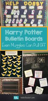 Harry Potter Bulletin Boards That Even Muggles Can Pull Off