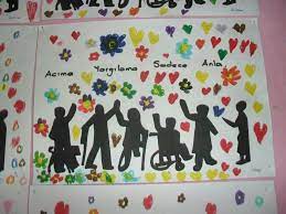 Adım adım basit ve süper resimler nasıl çizilir? Engelliler Haftasi Faaliyet Faaliyetler Ozel Egitim Egitim