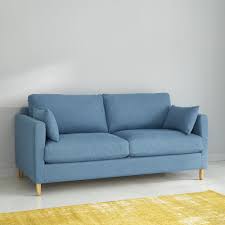 Maison du monde divani 2 posti in vendita in arredamento e casalinghi: Divano Trasformabile 3 Posti Blu Petrolio Julian Maisons Du Monde Sofa Cama