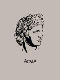 Original drawing, scanned and printed on 8w x 10h epson premium photo paper. Modern And Minimalist Apollo Vector Art Portrait Shadow Drawing Of Greek God Tasmeemme Com