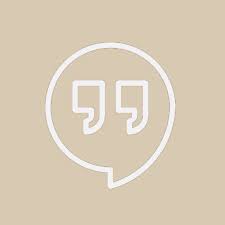 Google Hangouts Beige App Icon Icon App Icon Vector Icons