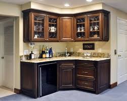 Other Than What It 39 S Really Used For A Corner Wet Bar It 39 S A Great Use Of Corner Space I Would Li Bars For Home Basement Bar Designs Home Bar Designs