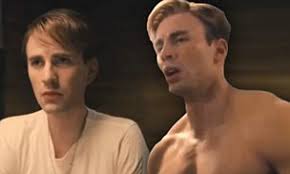 I didn't feel comfortable with someone else doing the body, body is a big piece of the acting puzzle. so how did they make. Chris Evans Is Transformed From Scrawny To Brawny In New Captain America Trailer Daily Mail Online