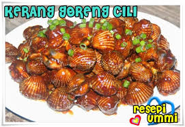 Hari ini kami menuliskan berbagai resep makanan kerang. Resepi Kerang Masak Cili Resepi Ummi