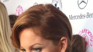 Build speakers series candace cameron bure jodie sweetin andrea barber and jeff franklin fuller house photos and premium high res. Candace Cameron Bure S New Red Hair And Bryce Dallas Howard S Shiny Hair Trick Glamour
