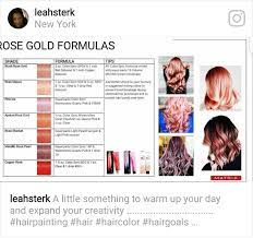 Taking Rose Gold Formulas To The Limit Matrix Hair Color Formulas Hair Color Rose Gold Matrix Hair Color