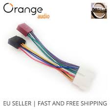 Stereo plug wiring diagram have some pictures that related each other. Wiring Lead Harness Adapter For Nissan Micra 2000 Iso Stereo Plug Adaptor 796551152717 Ebay