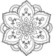 40+ abstract flower coloring pages for printing and coloring. Coloring Pages Flower Abstract Coloring Pages