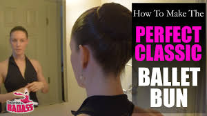 A tidy pony tail with hair drawn snugly back is the key to making a good ballet bun. How To Make The Perfect Classic Ballet Hair Bun Youtube